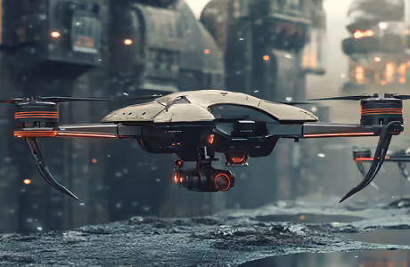 Technology wallpapers: quadcopter, drone, robotics, camera