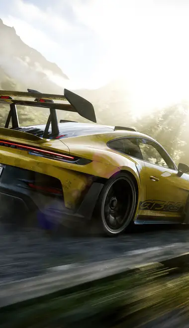 Обои машины: Porsche 911 GT3 RS, Porsche 911, спорткар, горы
