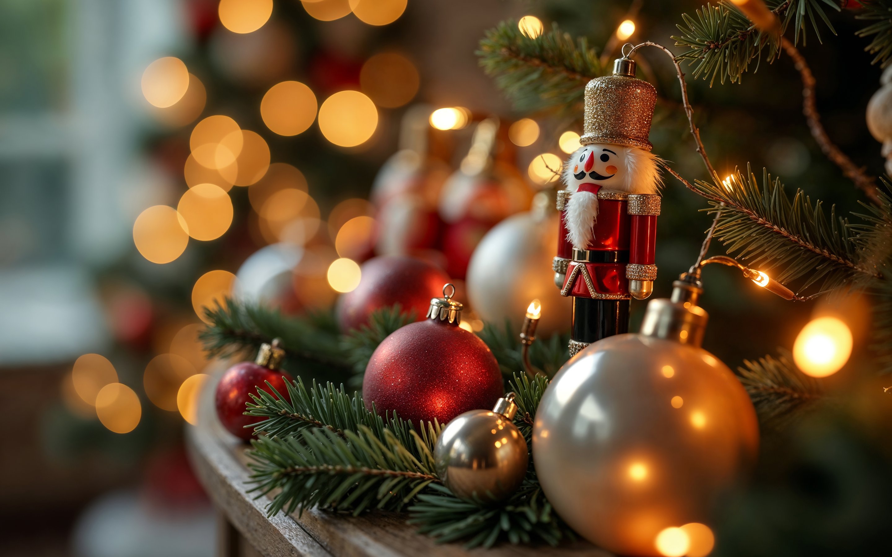 Soldier for the Christmas tree - Wallpapers for Apple MacBook 15″ in 2880x1800 resolution