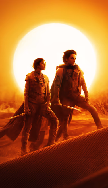 Actress Wallpapers for Samsung Galaxy A03s, Xiaomi Redmi 7A, POCO C3 (720x1440): Dune, Zendaya, Timothee Chalamet, desert