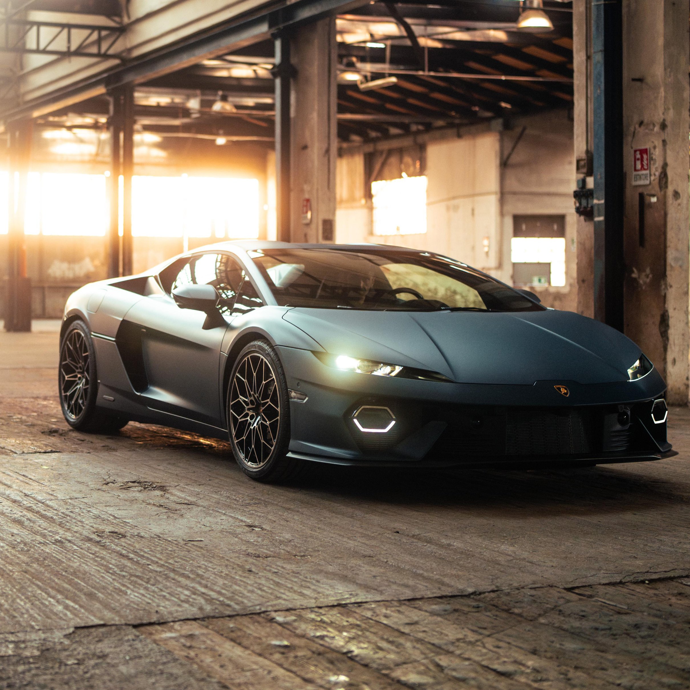 Lamborghini Temerario front view - Wallpapers for iPad Pro 11″ 2024 in 2420x2420 resolution