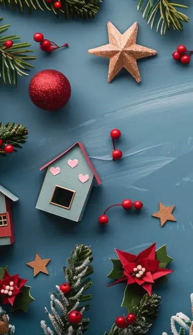 Celebrations wallpapers: Christmas, Happy New Year, christmas decorations, candy
