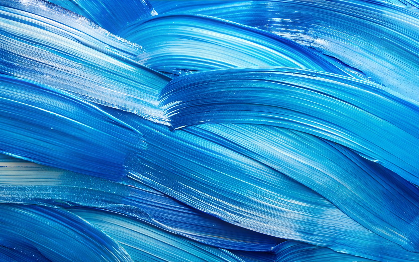 Blue paint strokes - WSXGA+ wallpapers in 1680x1050 resolution
