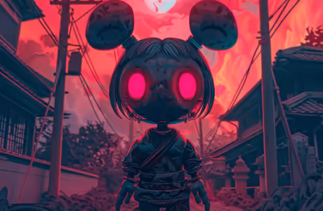 Fantasy wallpapers: post-apocalypse, robot, character, futurism