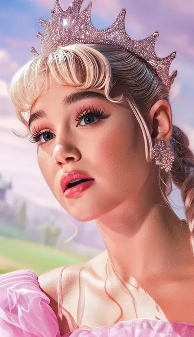 Обои фильмы: Universal Pictures, Злая: Сказка о ведьме Запада, Ариана Гранде, принцесса