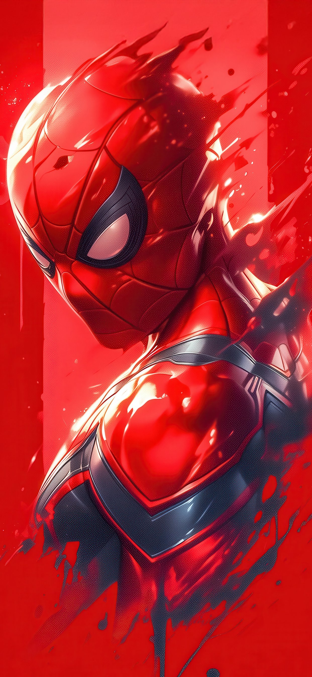 Spiderman Close-up Facing Left - Wallpapers for iPhone 11 Pro Max in 1242x2688 resolution