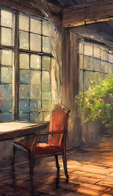 Vase Wallpapers for iPhone 13 Pro Max/12 Pro Max/14 Plus (1284x2778): living room, vintage, table, chair