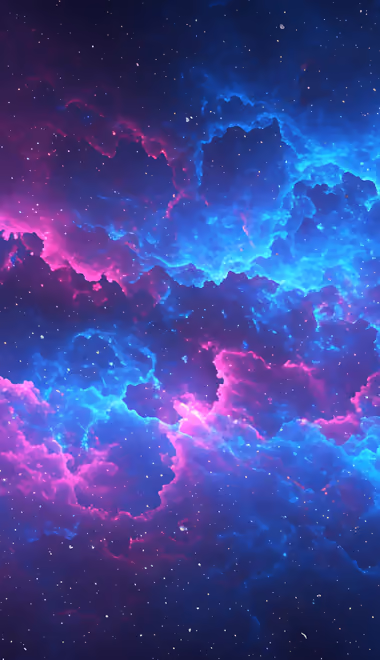 Обои феномен для Honor/Huawei (1080x2376): туманность, звёзды, скопление, вселенная