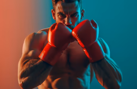 Обои спорт: боксер, мышцы, спортсмен, сила