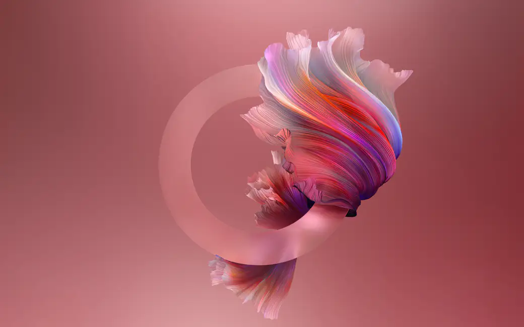 Delicate abstract fabric — desktop and phone wallpaper, free download