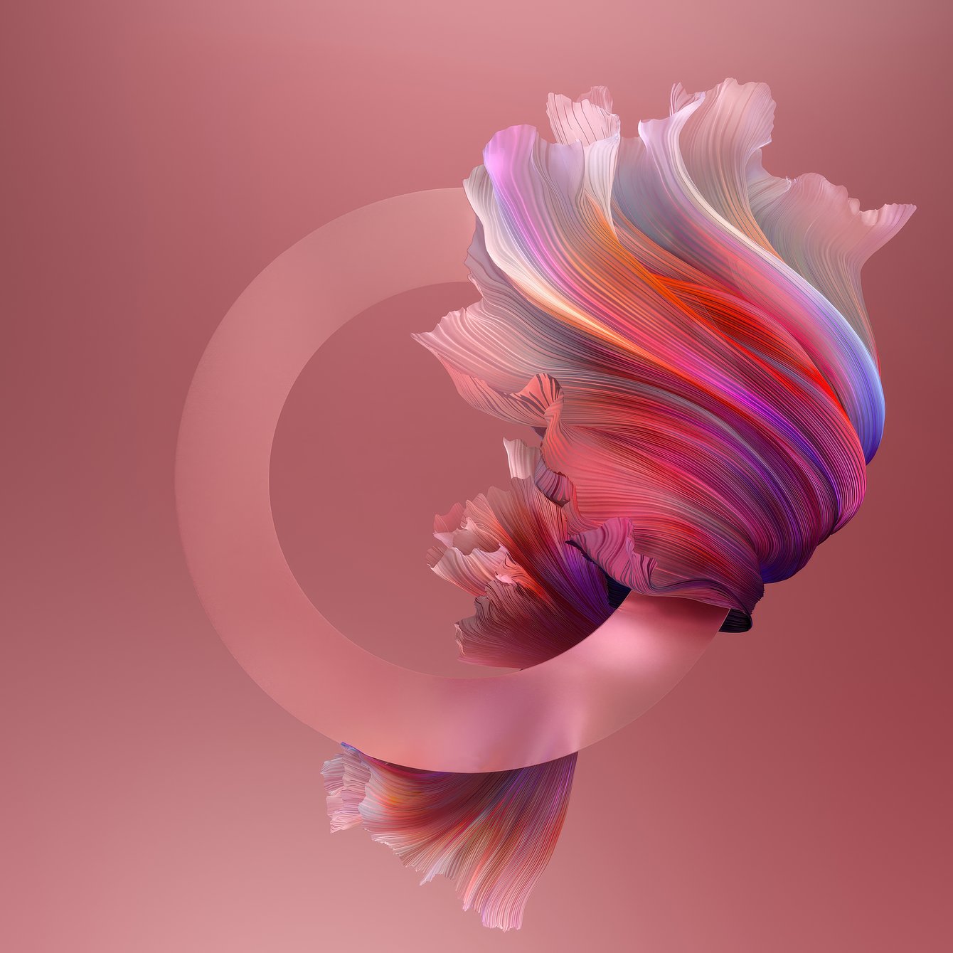Delicate abstract fabric - Wallpapers for Samsung Galaxy Tab in 1340x1340 resolution