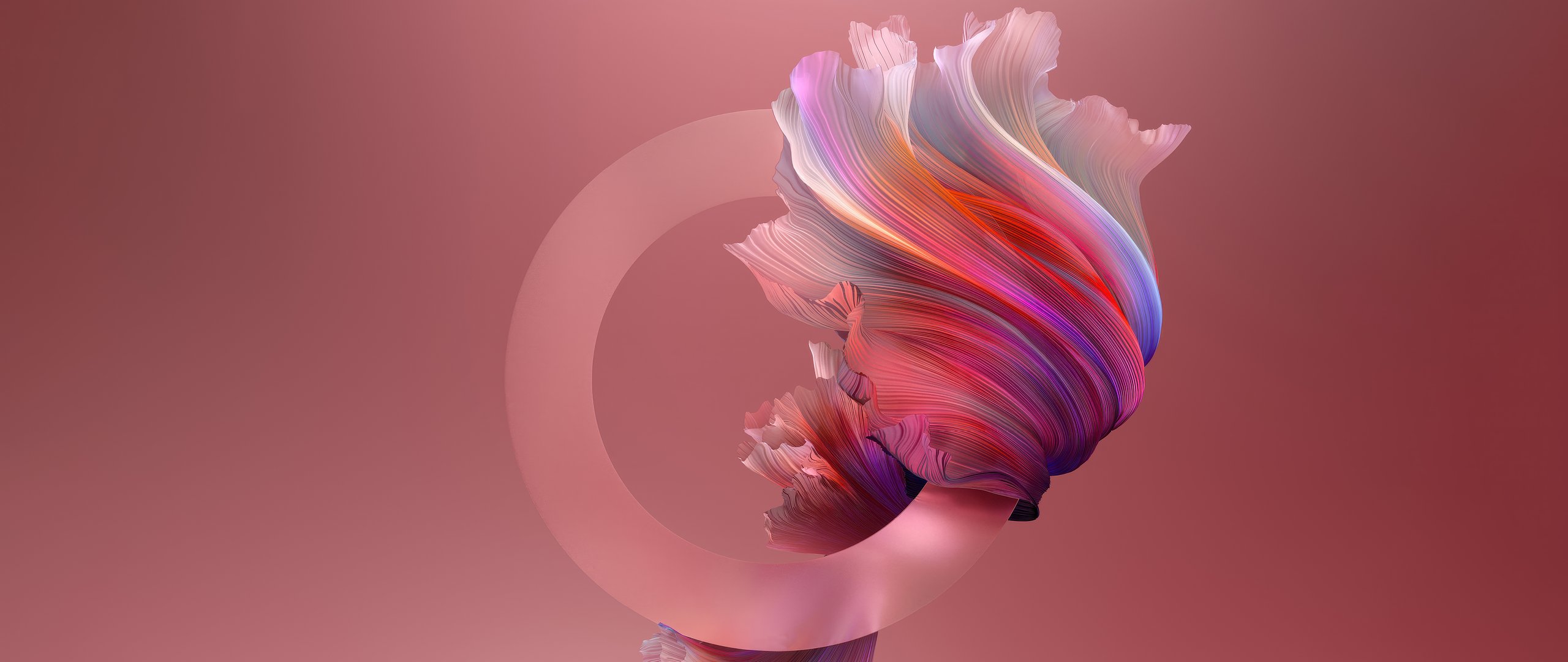 Delicate abstract fabric - UltraWide 21:9 wallpapers in 2560x1080 resolution