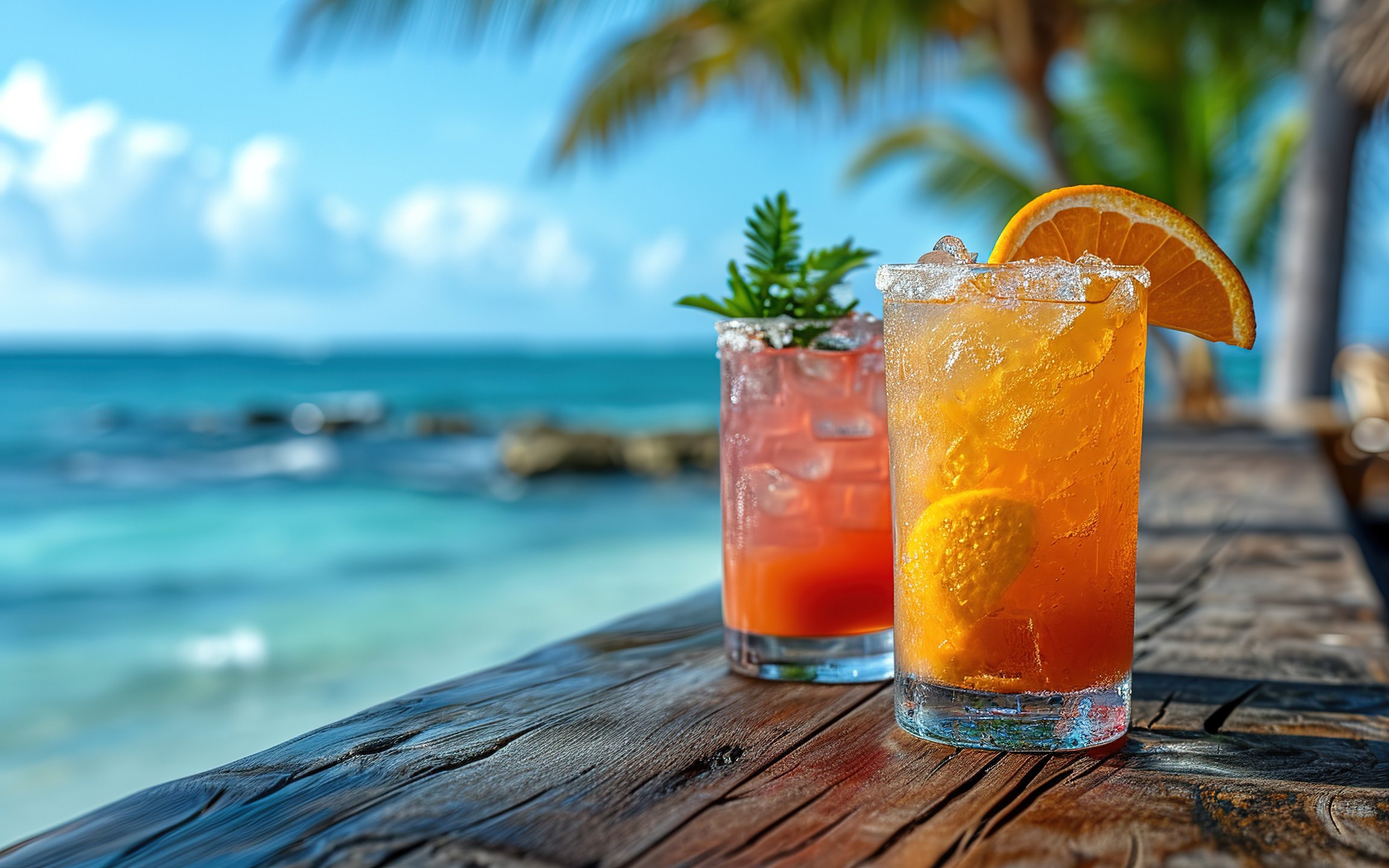 Icy tropical cocktails - Wallpapers for Apple MacBook 12″ in 2304x1440 resolution