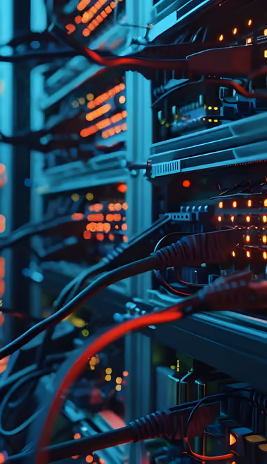 Technology wallpapers: data center, network, equipment, internet