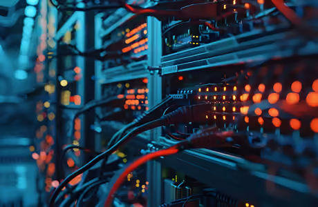 Обои технологии: дата-центр, сеть, оборудование, интернет