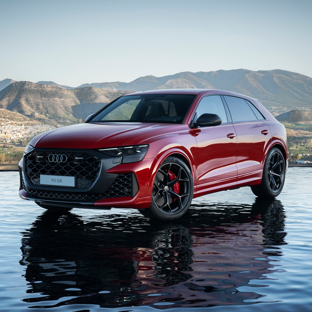 Audi RS Q8 front view - Wallpapers for Lenovo, Huawei in 1280x1280 resolution