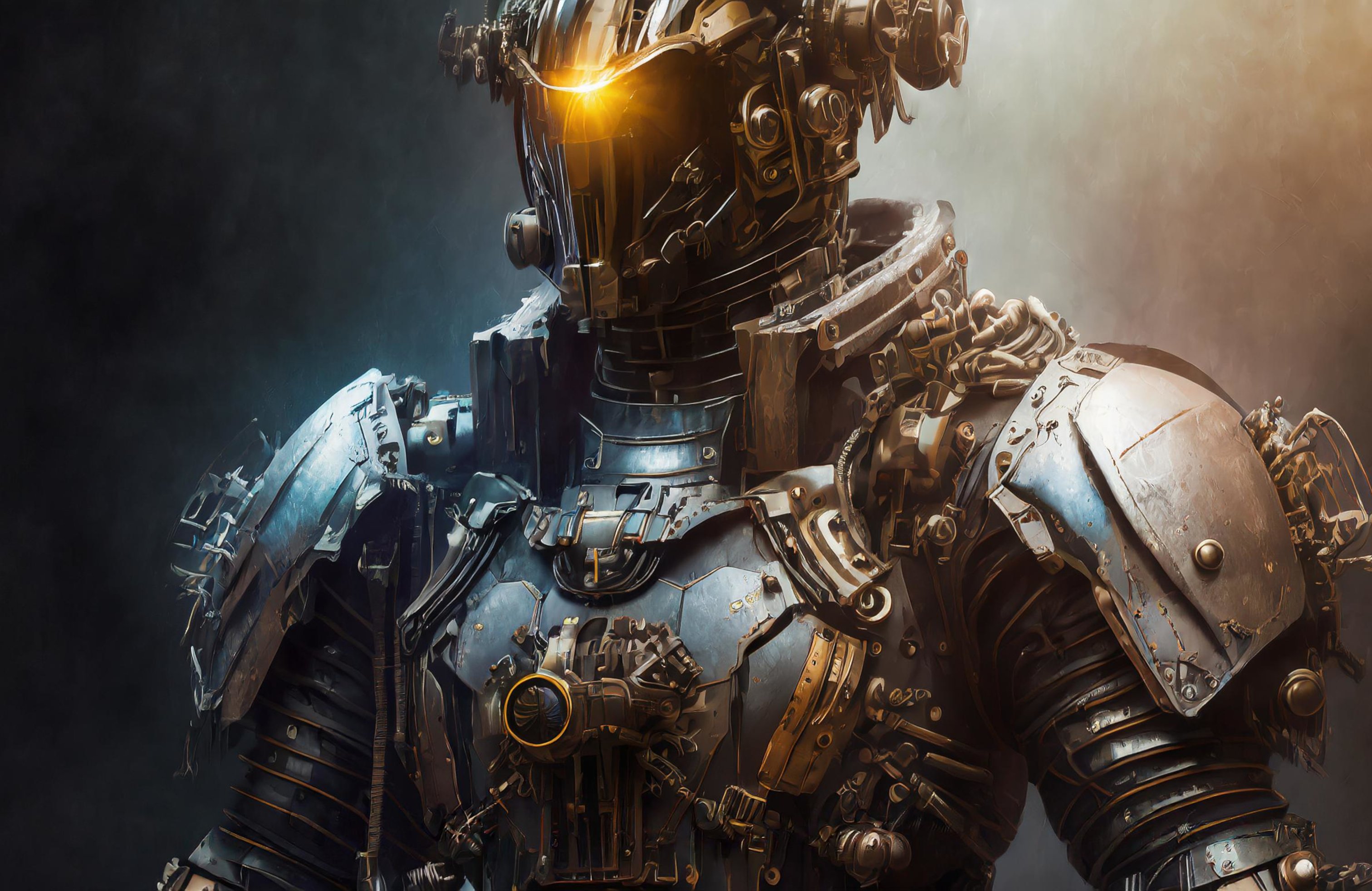 Combat Cyborg - Wallpapers for Apple MacBook 14.2″ in 3024x1964 resolution