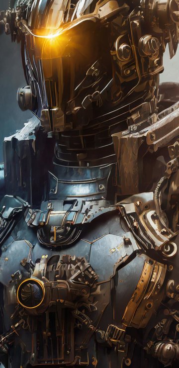 Combat Cyborg - Wallpapers for Samsung in 360x740 resolution