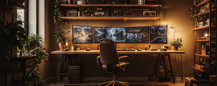 5K2K UltraWide 21:9 wallpapers (5120x2160): room, workspace, monitor, pC