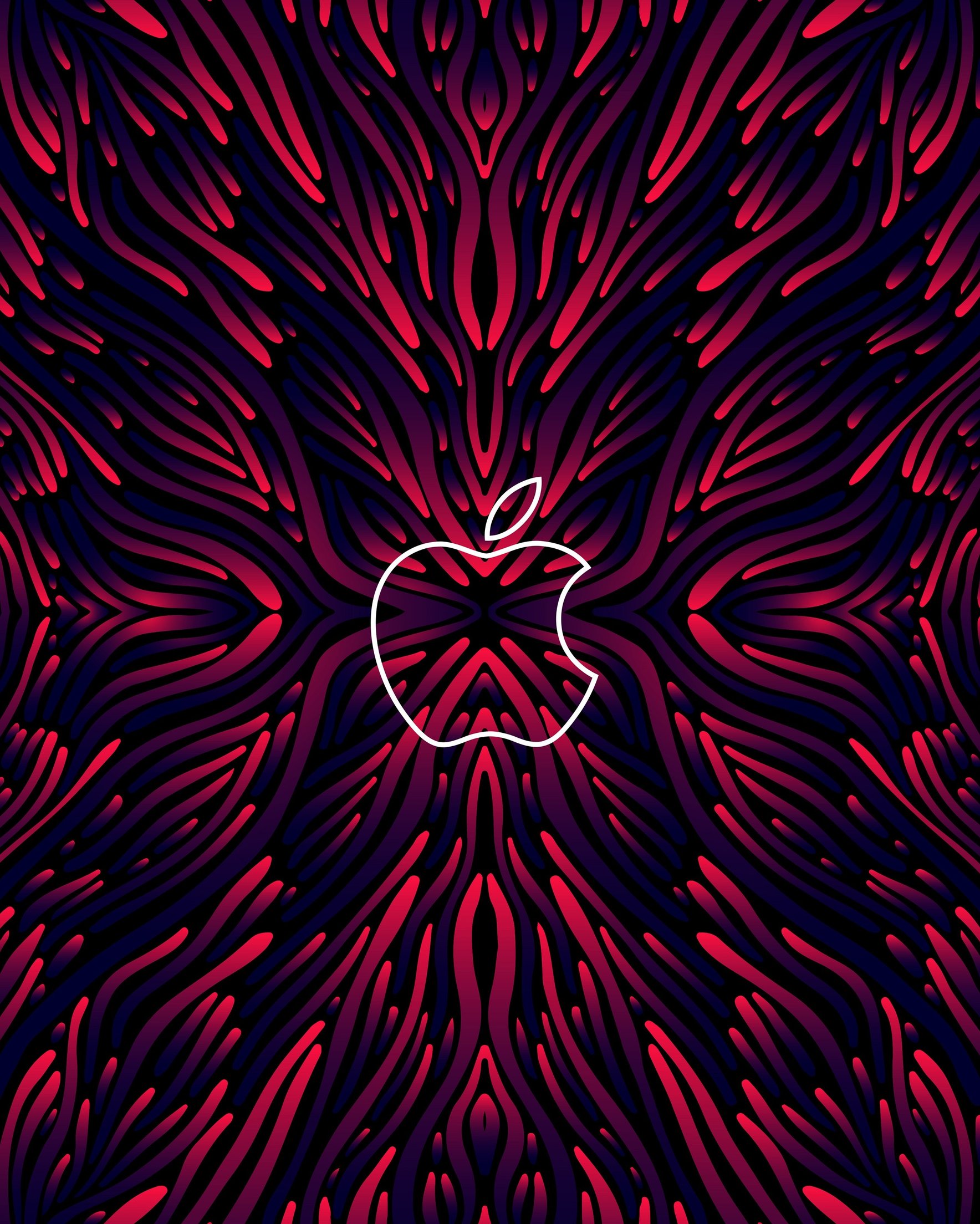 Apple event with red vibes - Wallpapers for Samsung Galaxy Z Fold 2/3 in 1768x2208 resolution