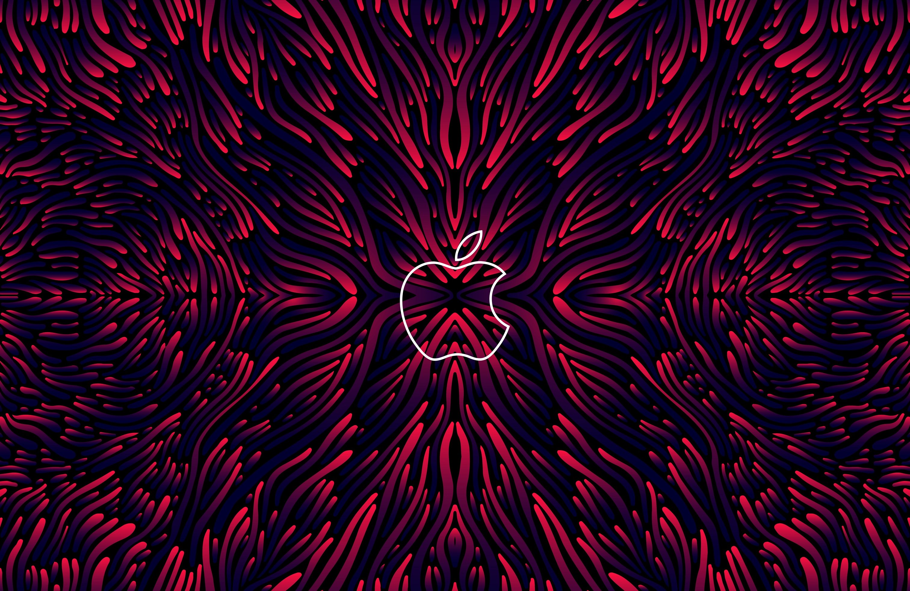 Apple event with red vibes - Wallpapers for Apple MacBook 14.2″ in 3024x1964 resolution