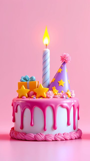 Creative Birthday Cakes - Wallpapers for Nokia, Samsung in 360x640 resolution