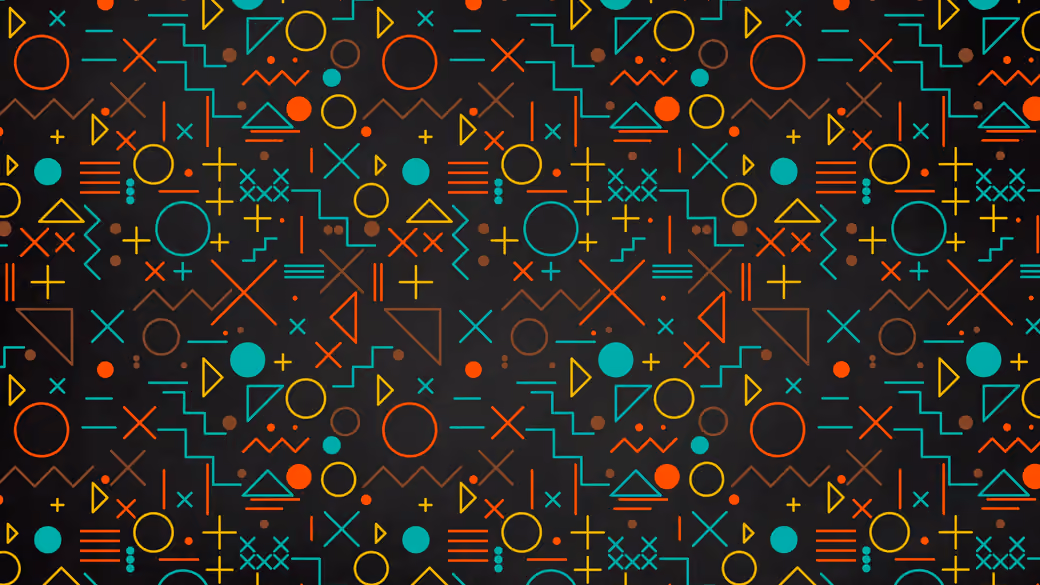 Colorful geometric shapes pattern on dark - Wallpapers for Samsung/LG in 720x1280 resolution