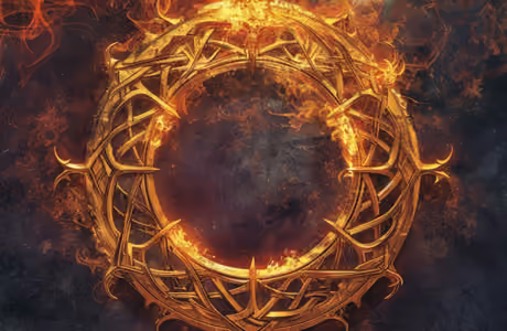 Fantasy wallpapers: fire, magic, ring, symbol