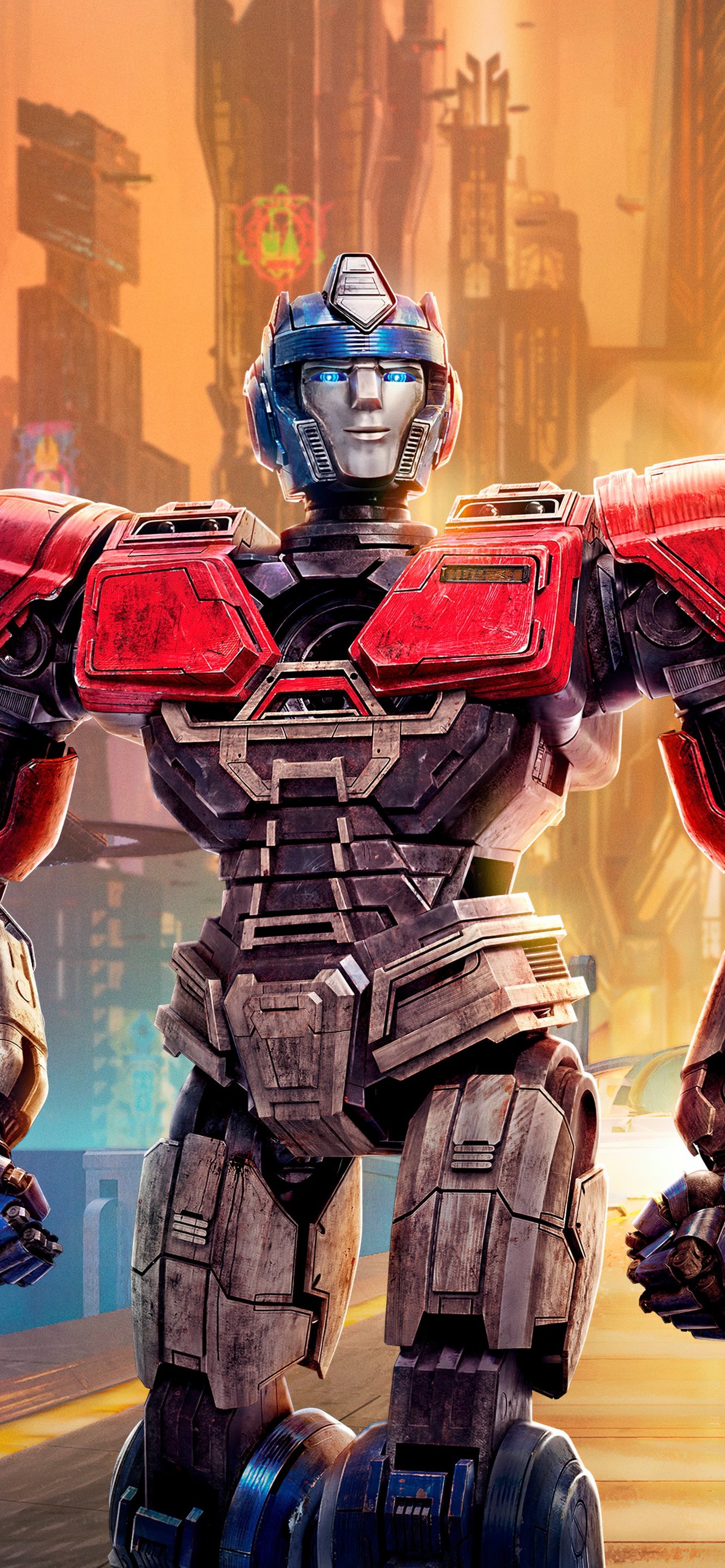 Characters from Transformers One - Wallpapers for iPhone 13 Pro Max/12 Pro Max/14 Plus in 1284x2778 resolution