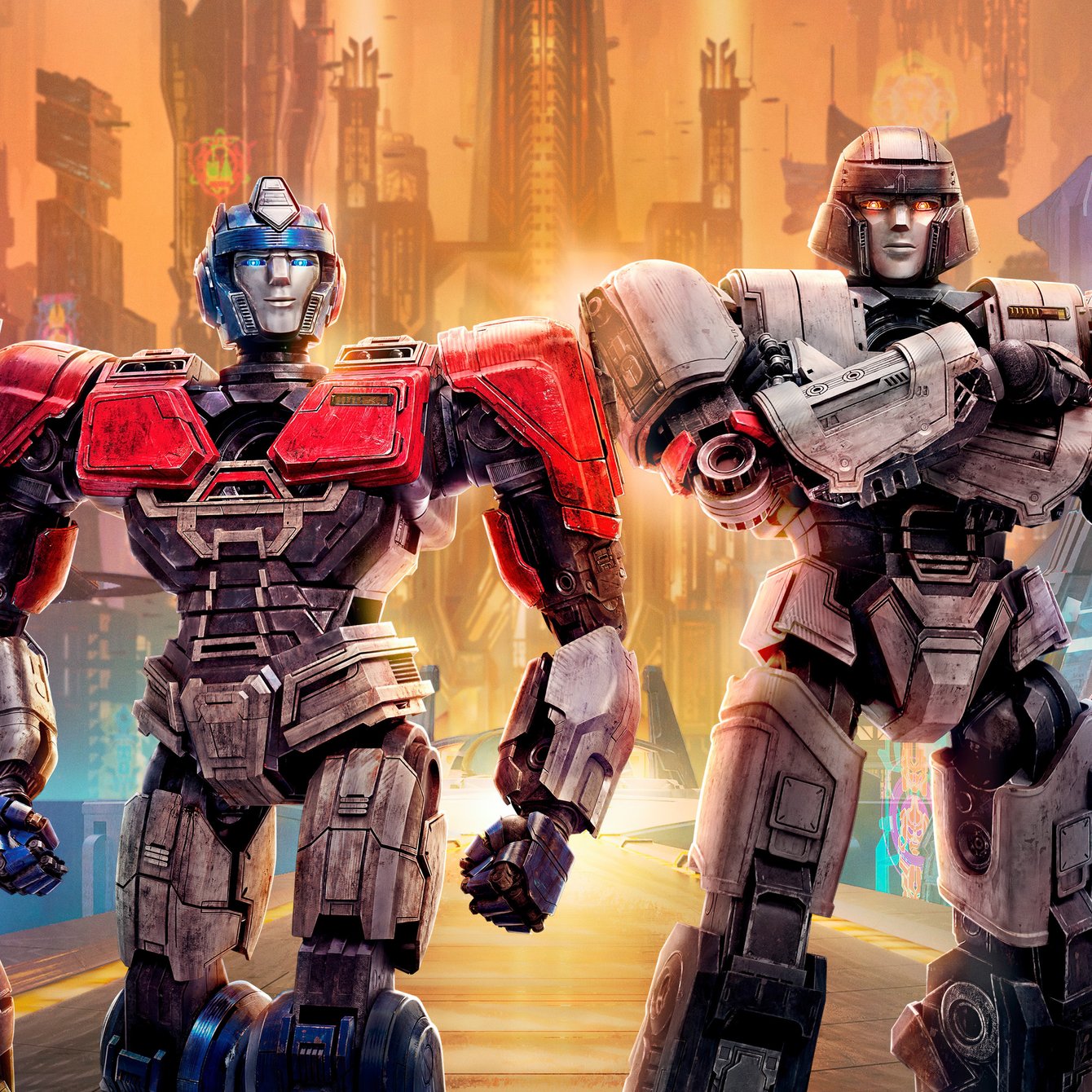 Characters from Transformers One - Wallpapers for Samsung Galaxy Tab in 1340x1340 resolution