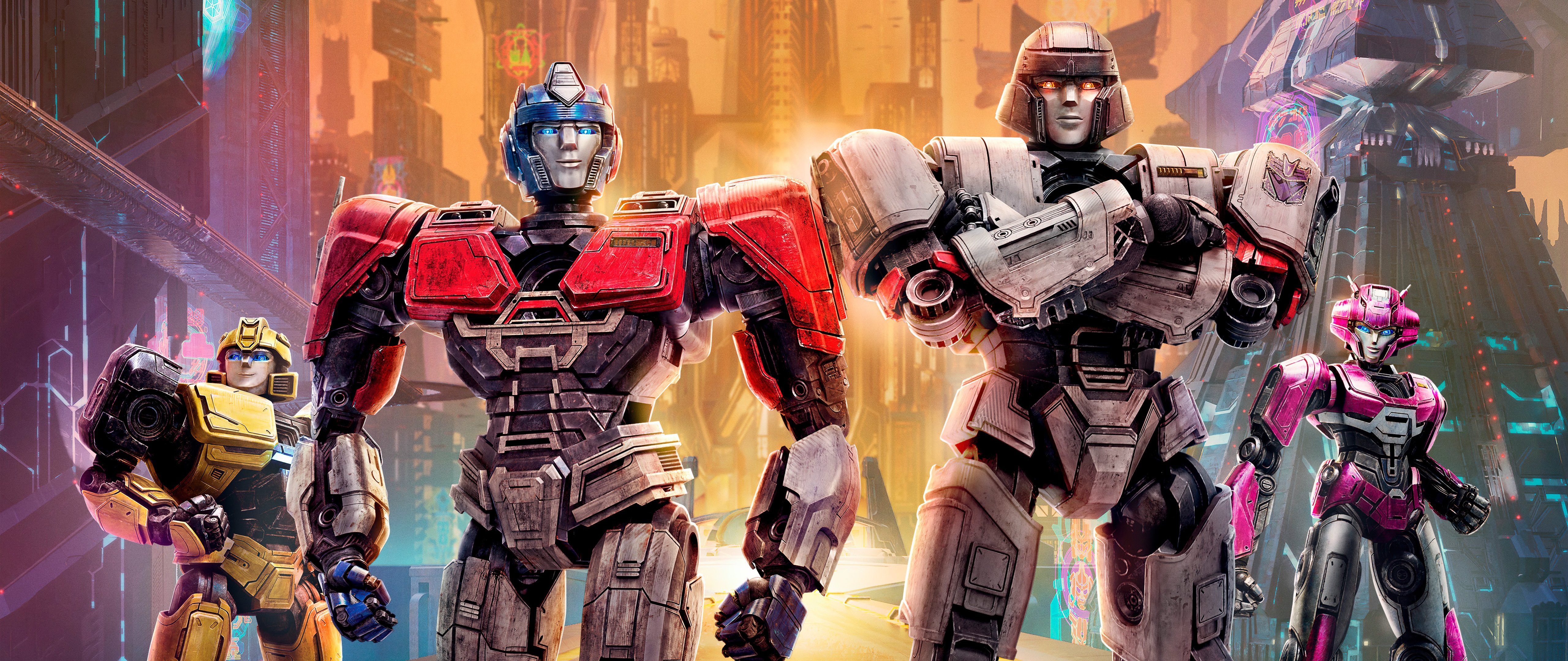 Characters from Transformers One - 5K2K UltraWide 21:9 wallpapers in 5120x2160 resolution