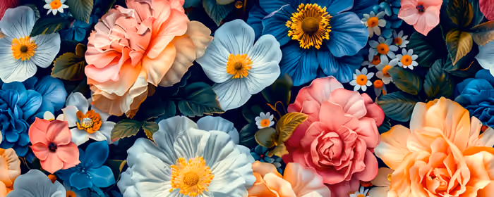 UltraWide 32:9 Hydrangea wallpapers (5120x1440): hydrangea, gardenia, chamomiles, roses