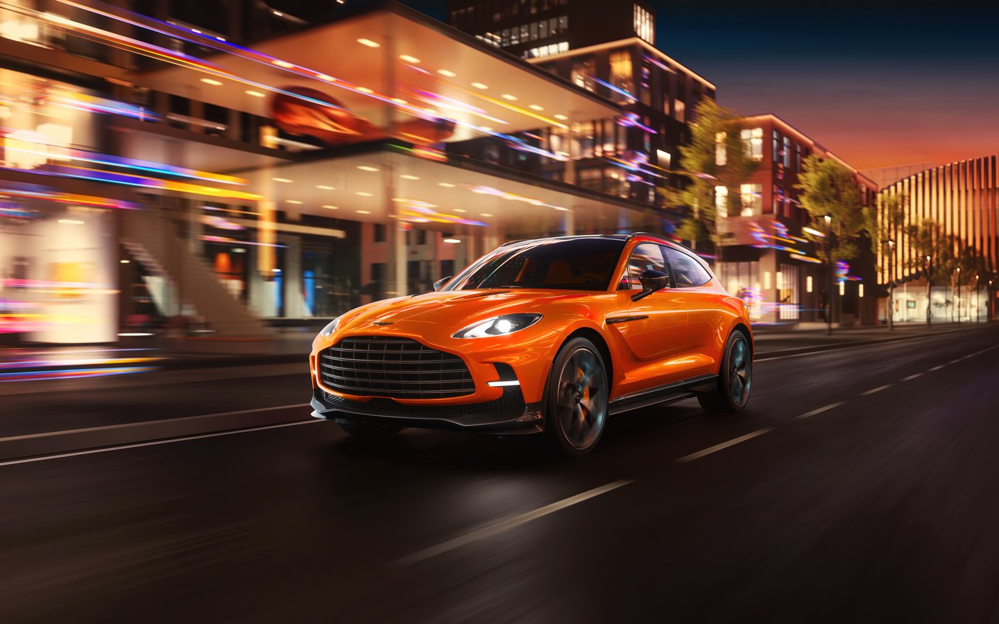 Aston Martin DBX707 front - WSXGA wallpapers in 1440x900 resolution