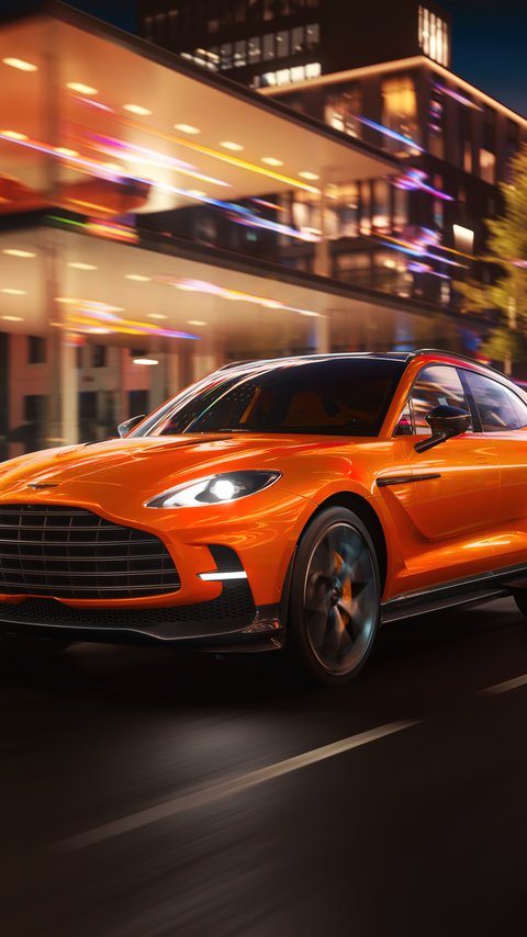 Aston Martin DBX707 front - Wallpapers for LG/ASUS in 480x854 resolution