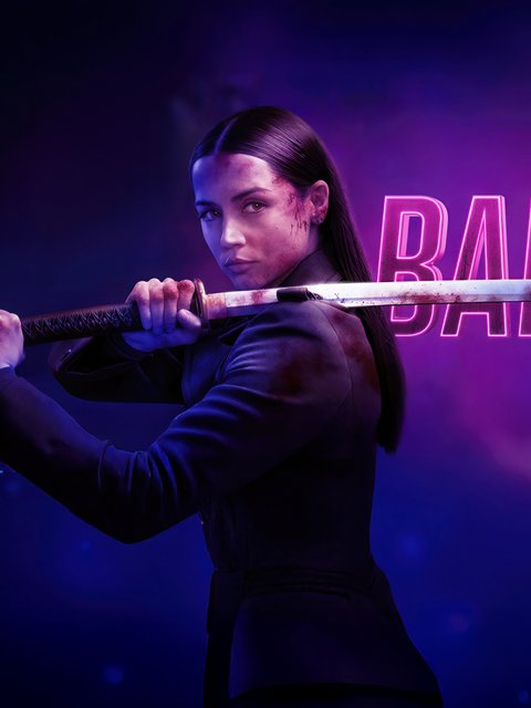 Ballerina with a katana - Wallpapers for HTC/BlackBerry in 480x640 resolution
