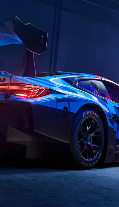 Обои машины: BMW M4, гоночный автомобиль, спорткар, карбон