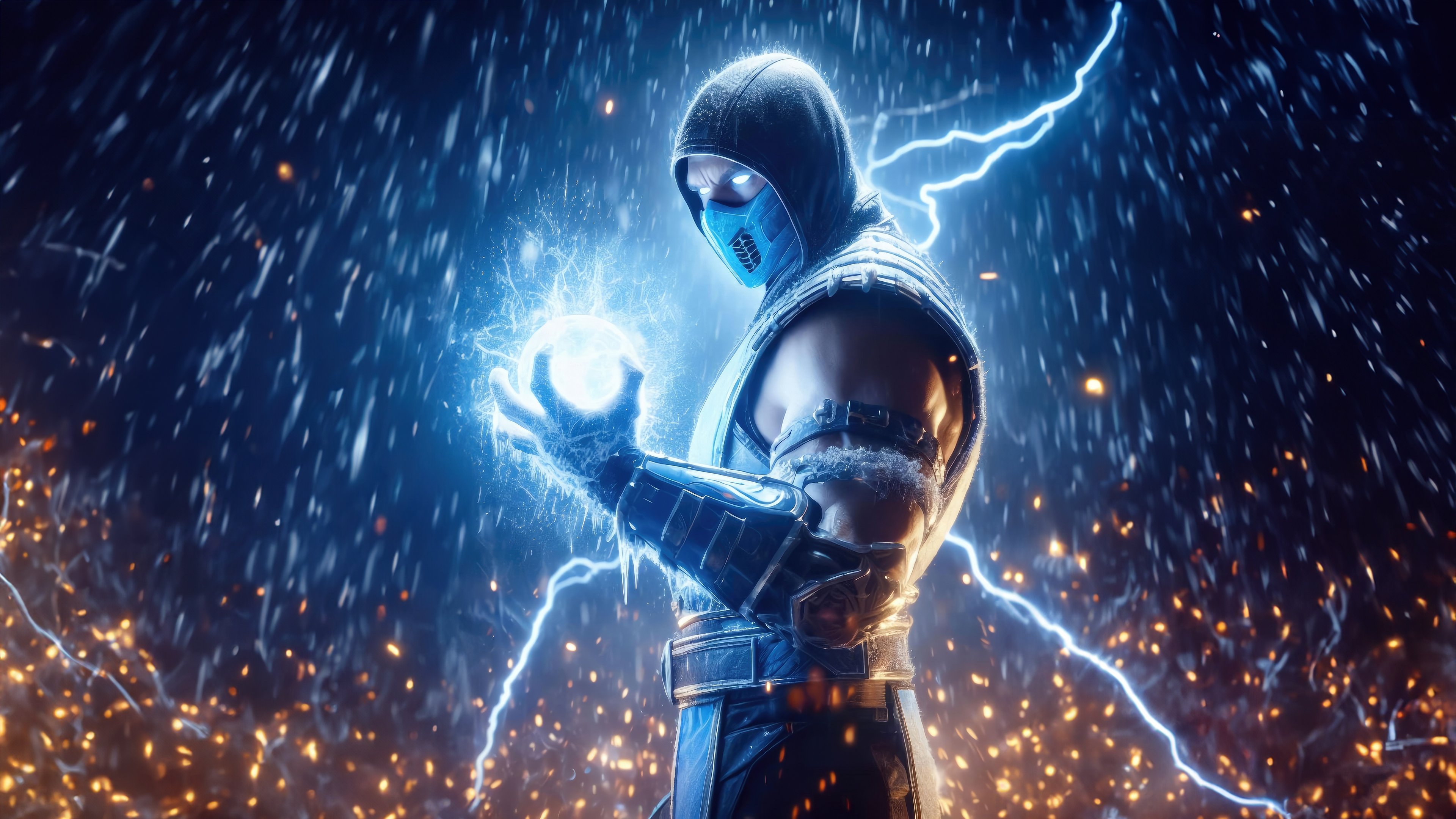 An icy shot from Sub Zero - 4K PC Wallpapers in 3840x2160 resolution