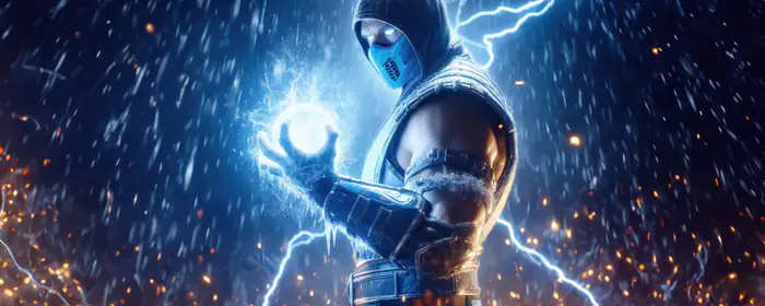 5K2K UltraWide 21:9 fighter wallpapers (5120x2160): Mortal Kombat, Sub-Zero, ice, character