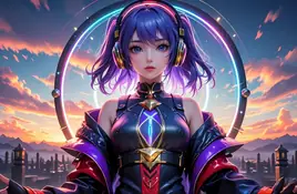 Purple eyes - wallpapers collection