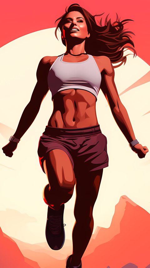 Evening jogging - Wallpapers for LG/ASUS in 480x854 resolution