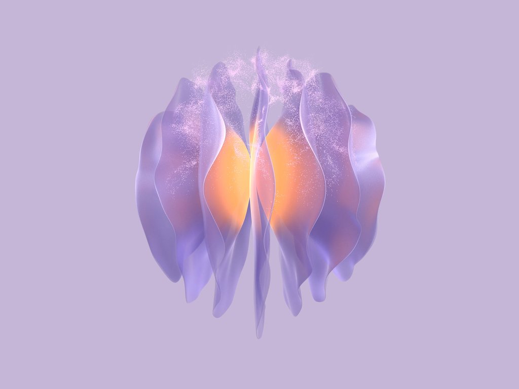 Petals from a sphere - XVGA wallpapers in 1024x768 resolution