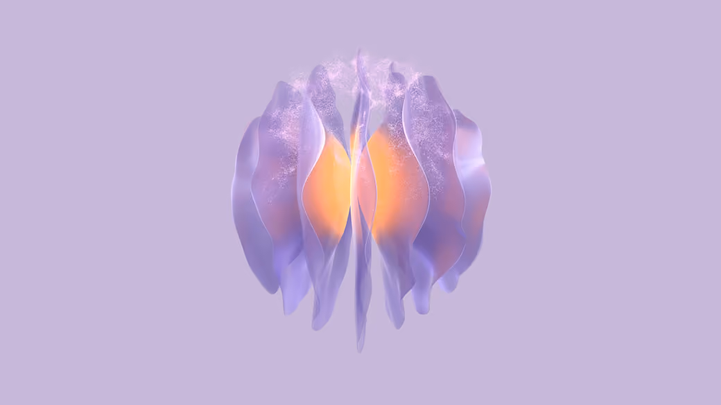 Petals from a sphere - UltraWide 21:9 wallpapers in 3440x1440 resolution