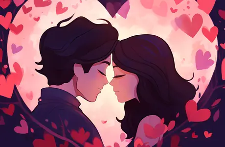 XVGA couple wallpapers (1024x768): Valentine's Day, love, heart, couple