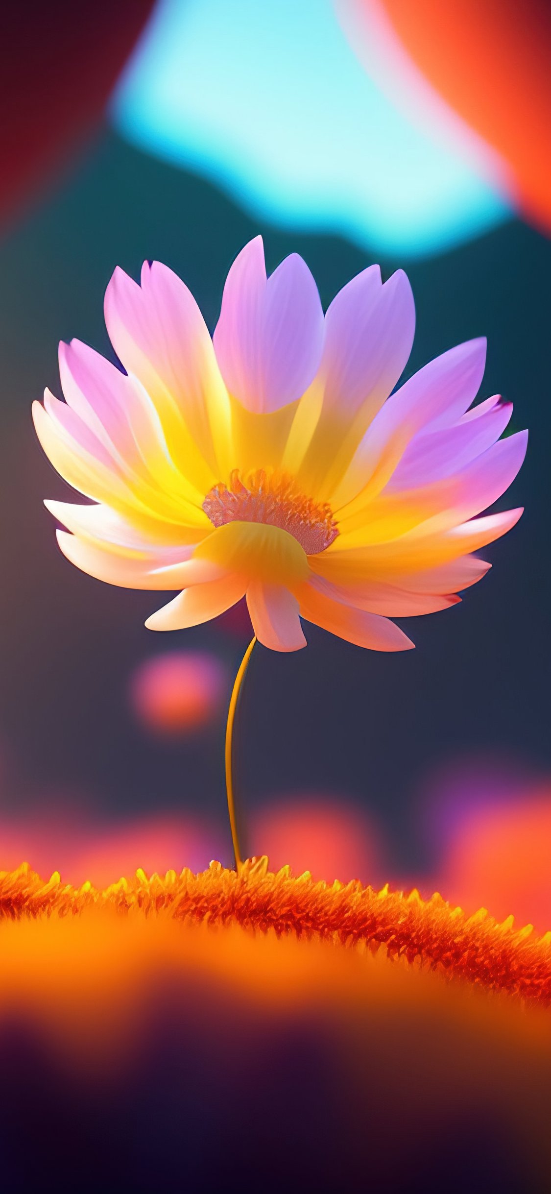 A delicate flower in the macro - Wallpapers for iPhone X/XS/11 Pro in 1125x2436 resolution