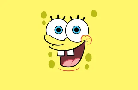 Обои фильмы: губка Боб, мультфильм, улыбка, персонаж