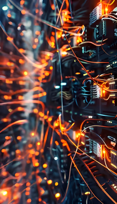 Information Wallpapers for Samsung, HTC, Sony (540x960): network, data center, cable, connection