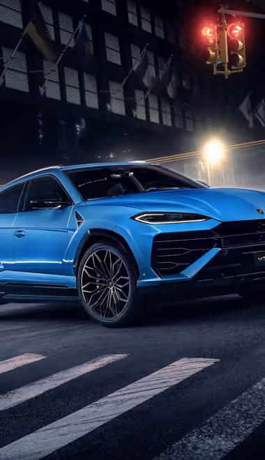 Обои машины: Lamborghini Urus, улица, внедорожник, роскошь