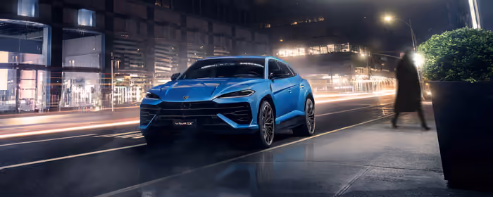Dual Monitor Wallpapers (7680x2160): Lamborghini Urus, SUV, street, luxury