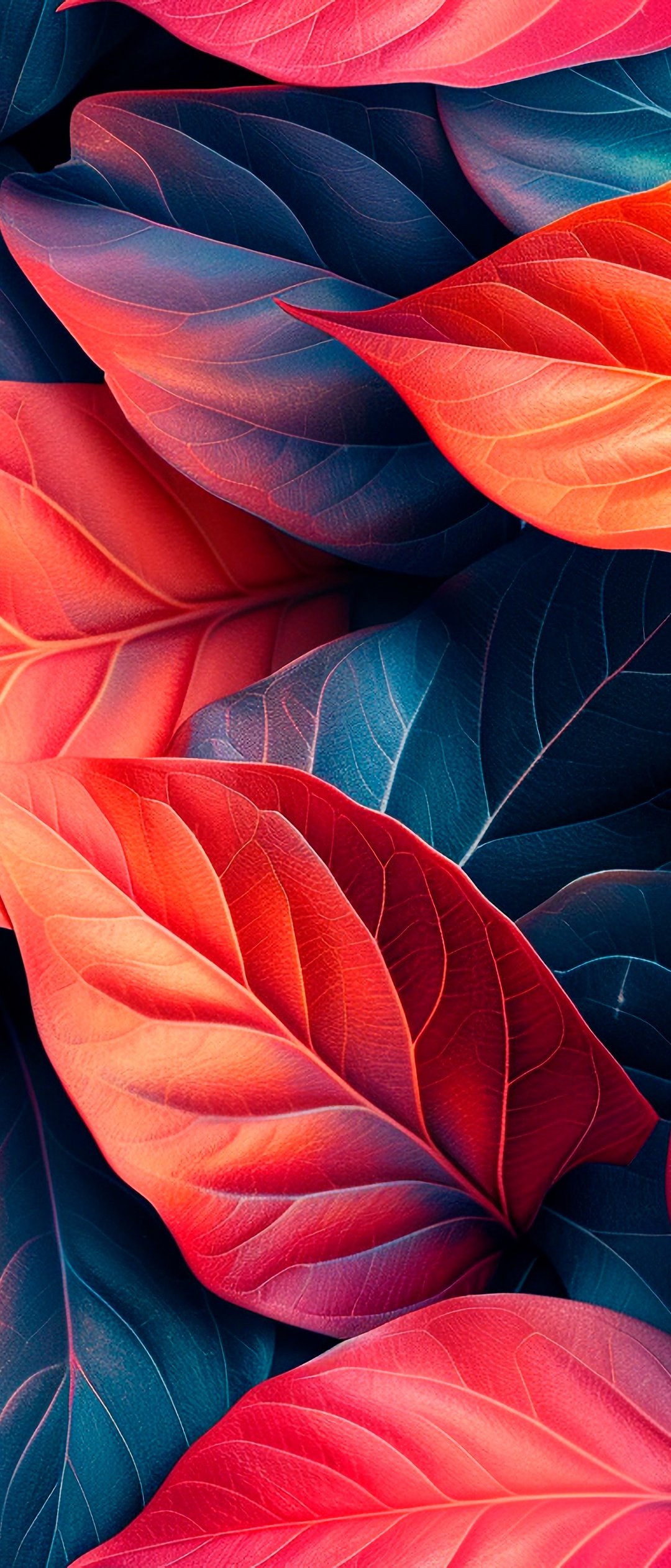 Bright reds and blues - Wallpapers for Samsung Galaxy Z Flip7, Sony Xperia 5 II/5 III/5 V/10 IV/10 V, Xiaomi Mix Fold 3 in 1080x2520 resolution