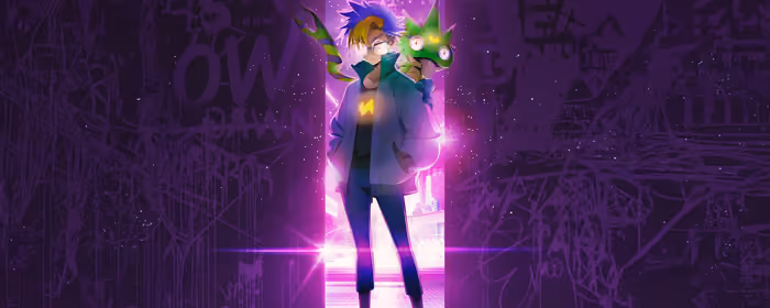 UltraWide 32:9 Companion wallpapers (3840x1080): Digimon Beatbreak, Tomoro Tenma, anime character, fantastic creature